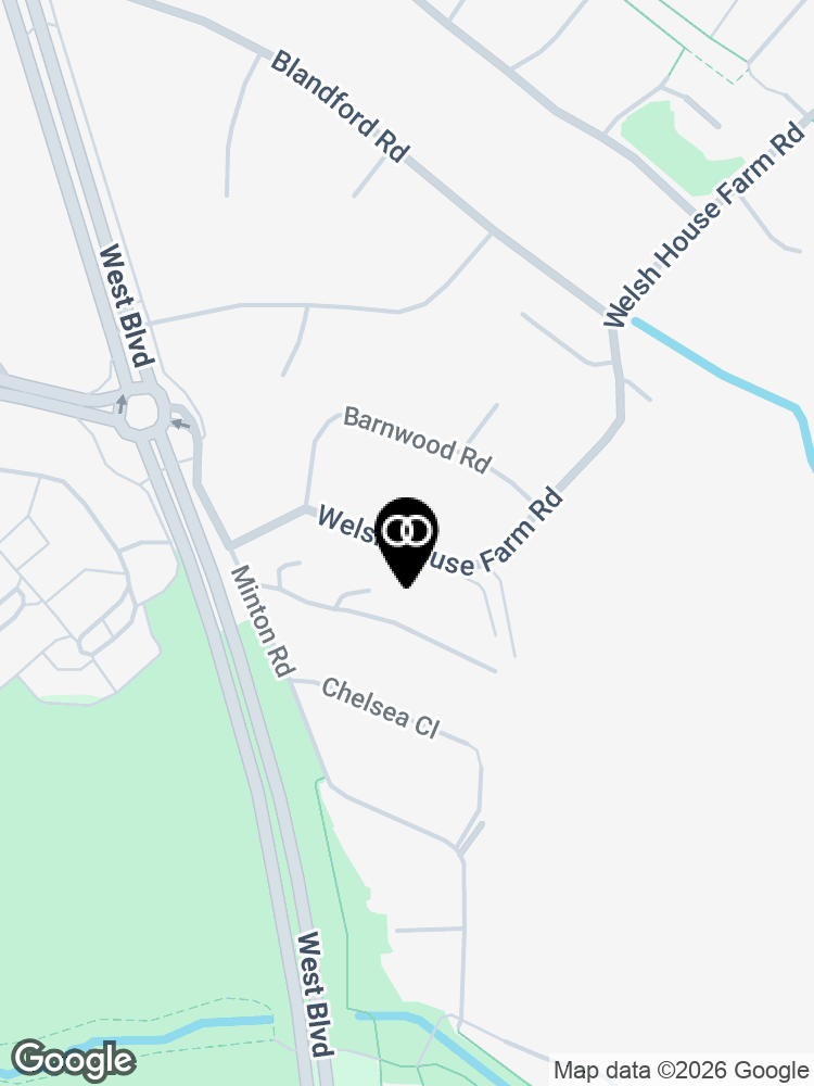 Map showing the surroundings of Brook Street Midlands (Social Care)