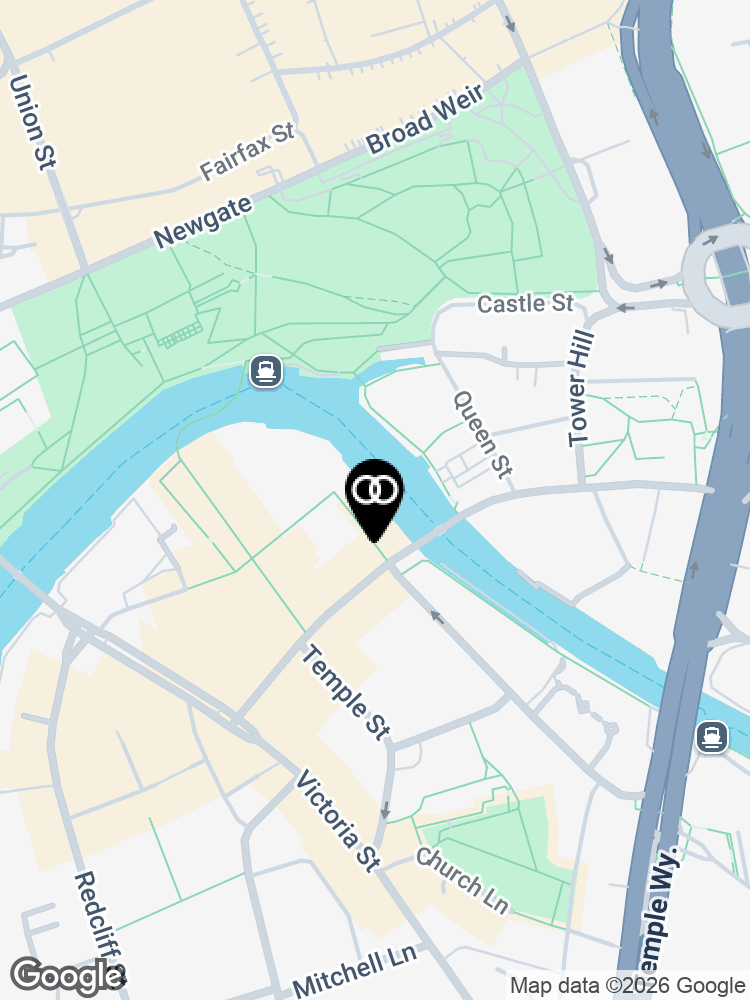 Map showing the surroundings of Brook Street South West (Social Care)