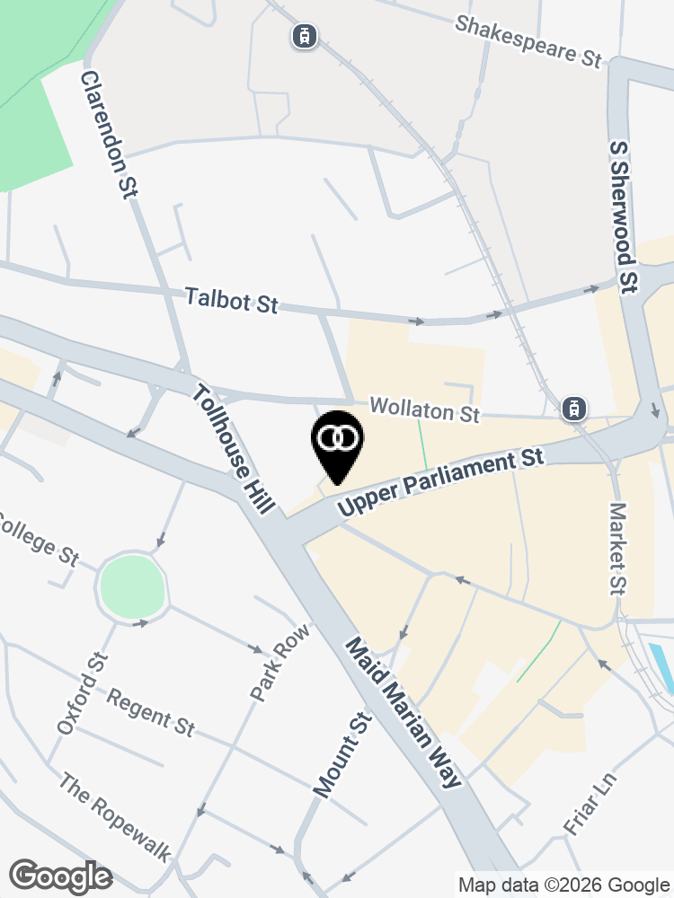 Map showing the surroundings of Brook Street UK Resourcing Support Hub
