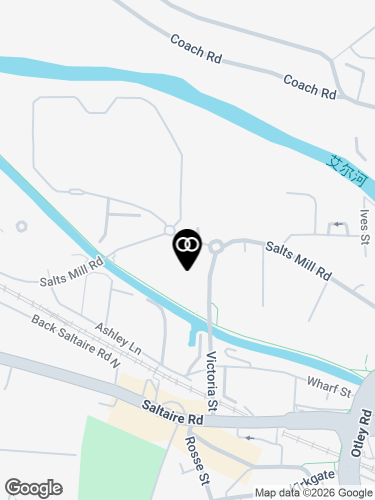 Map showing the surroundings of Brook Street Yorkshire (Social Care)