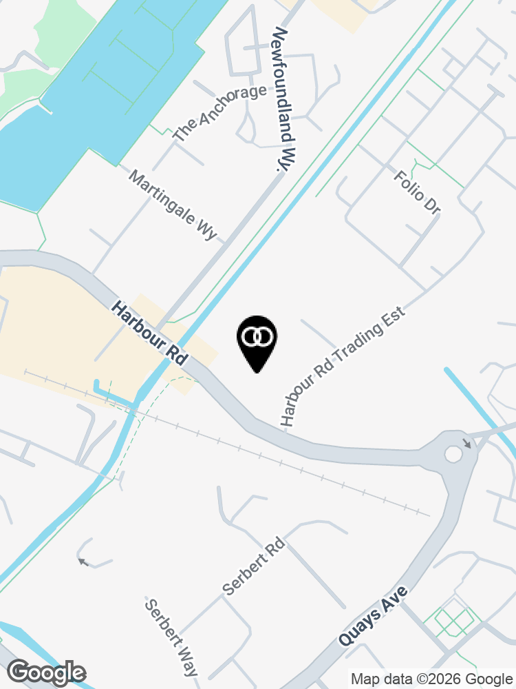 Map showing the surroundings of Brook Street UK Bristol